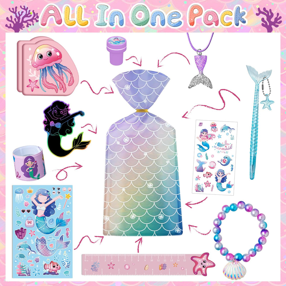 DMIGHT mermaid party favor banner adds festive flair