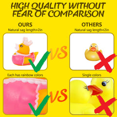 Dmsky mini bath ducks sized 2–2.5 inches for easy grip