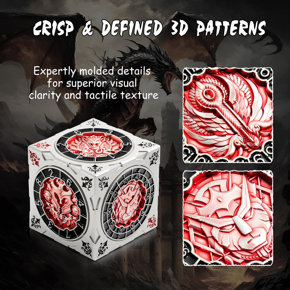 DNDND Gynosphinx face spinner cube blends lore with reliable results.