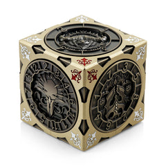 DNDND Brass 7-in-1 spinner dice cube enhances quick decisions during sessions.
