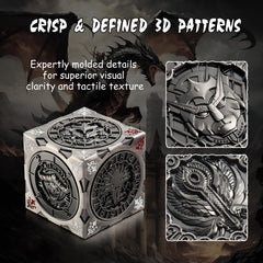 DNDND Gynosphinx face spinner cube inspires creative roleplay moments.