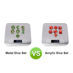 DNDND metal dice case with dragon motif for presenting your gear.