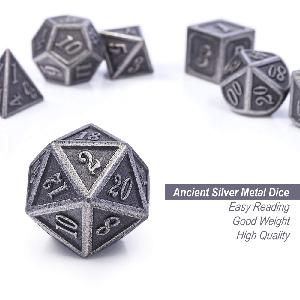 DNDND metal dice case open ready for storage