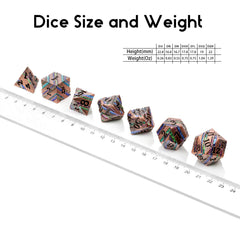 DNDND Stripe D12 face, bold engraving and weighty feel enhance immersion.