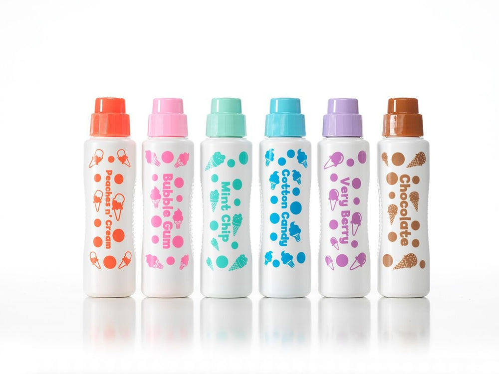 Do A Dot Art ice cream markers come in a six-pack for classroom use