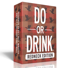 Do or Drink Redneck Edition deck ready for bold dares and big laughs at a party