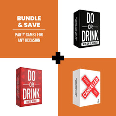 Do or Drink Redneck Edition game box organized for tailgates and game nights