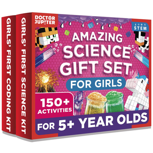 Doctor Jupiter Amazing Science Gift Set: unicorn squishies for hands-on creative play