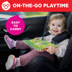 Doctor Jupiter busy book uses durable, kid-safe binding for everyday play.