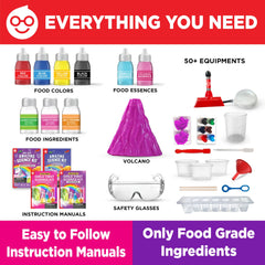Doctor Jupiter step-by-step manuals guide parents and kids through experiments with confidence.