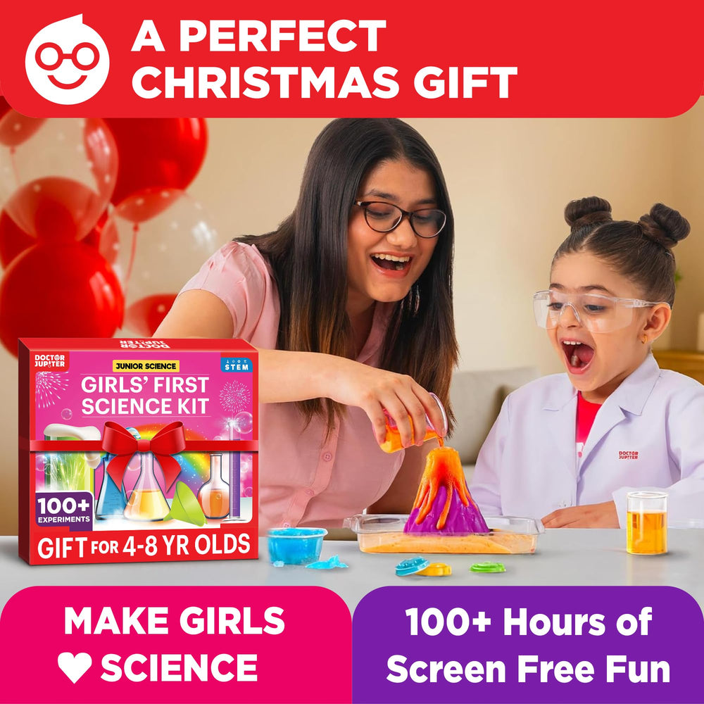 Doctor Jupiter educational-kit for girls supports imaginative play while learning core STEM concepts.