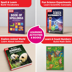 Doctor Jupiter Gift Set emphasizes motor skills and early learning activities.