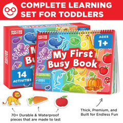 Doctor Jupiter Montessori colors and shapes pages support early recognition and sensory play.
