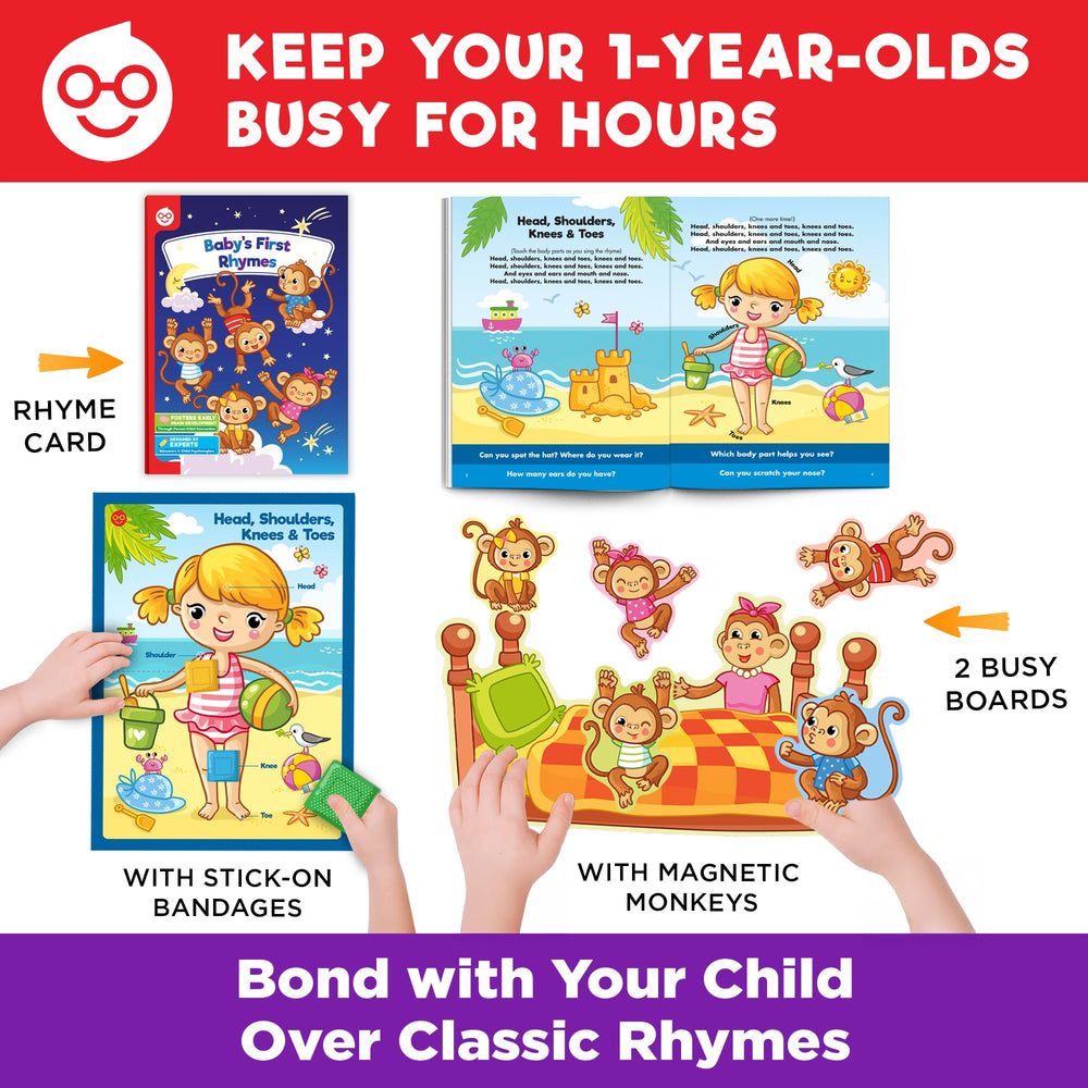 Doctor Jupiter Now I Am 1 rhyme card invites playful singing to support speech development.