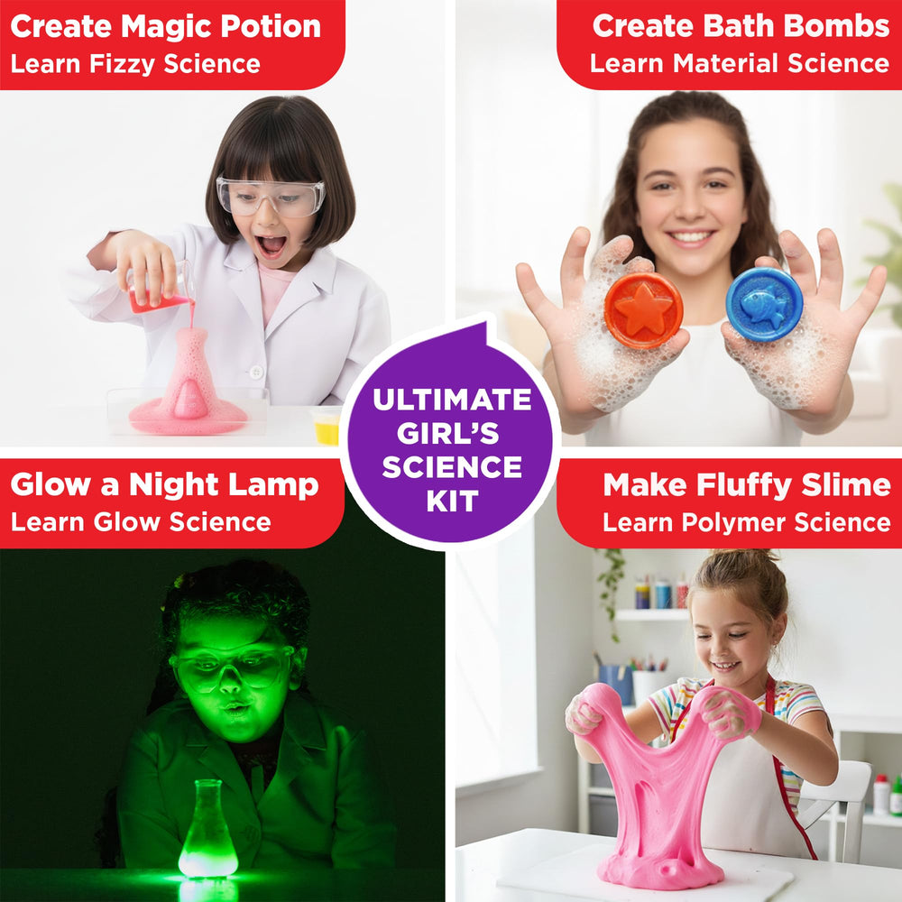 Doctor Jupiter science experiments with colorful reactions demonstrating hands-on learning in action.