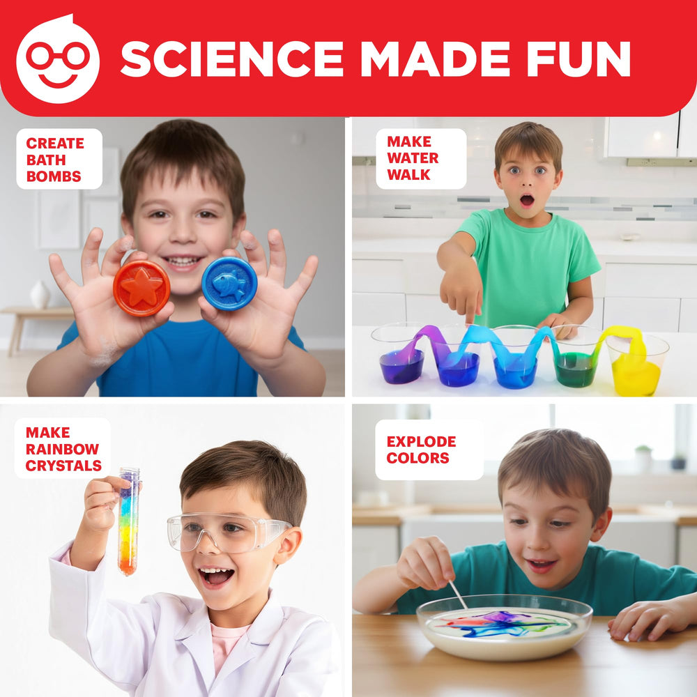 Doctor Jupiter Ultimate Science Kit magic potion experiments stimulate imagination and simple chemistry exploration.
