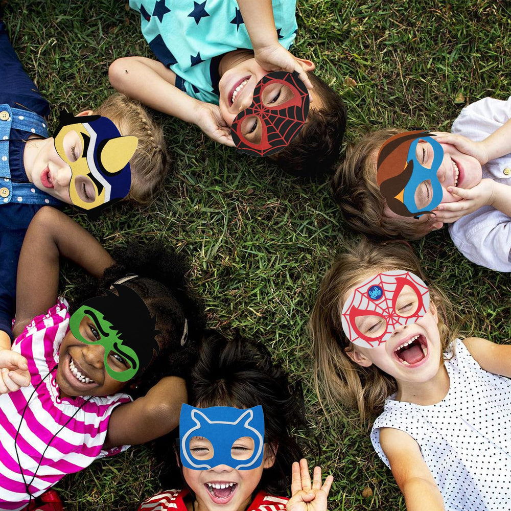 DOEA premium felt masks offer comfortable wear and durable detailing.