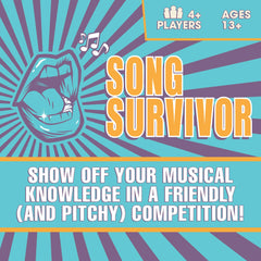 Doin' The Most Song Survivor cards fanned out for a round of singing.