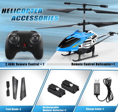 Dolanus RC helicopter 2.4GHz remote ensures stable signal.
