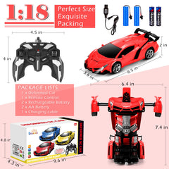 Dolanus remote-control car includes two rechargeable batteries for longer play sessions.