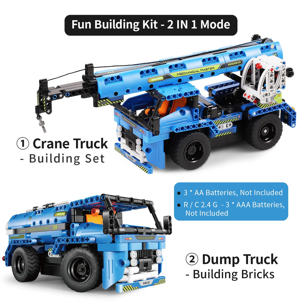 DOLIVE STEM RC Truck remote-control drive for easy indoor fun.