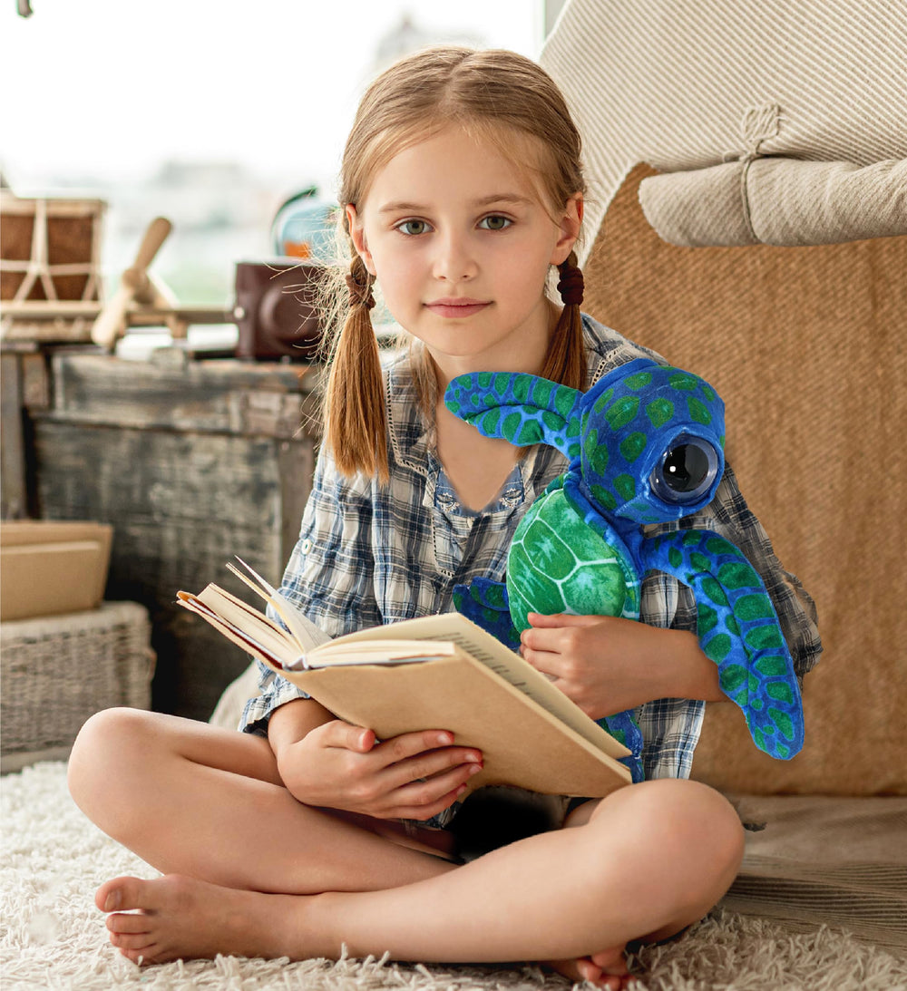 DolliBu sea turtle plush makes a sweet gift for kids and animal lovers