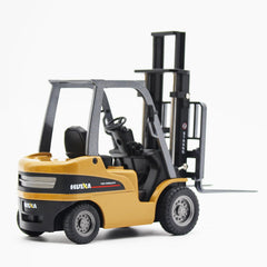 Dollox forklift cab detail emphasizes interior precision and features.