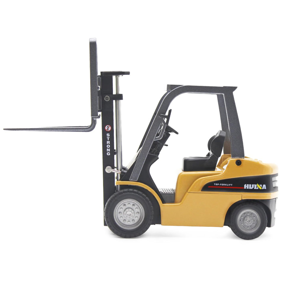 Dollox forklift top detail highlighting cab and controls for realism.
