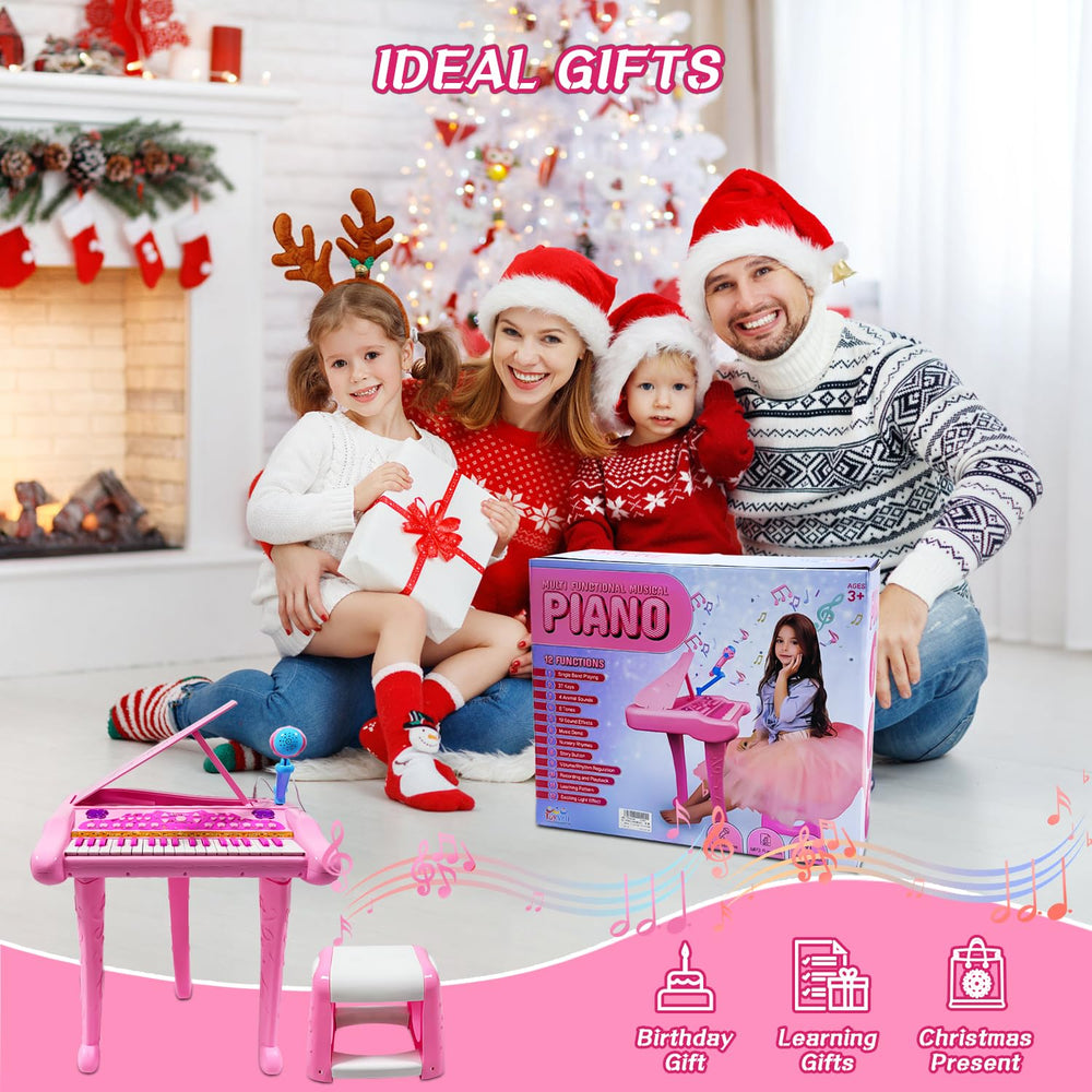 Dollox gift-ready kids piano makes a thoughtful birthday surprise for budding musicians
