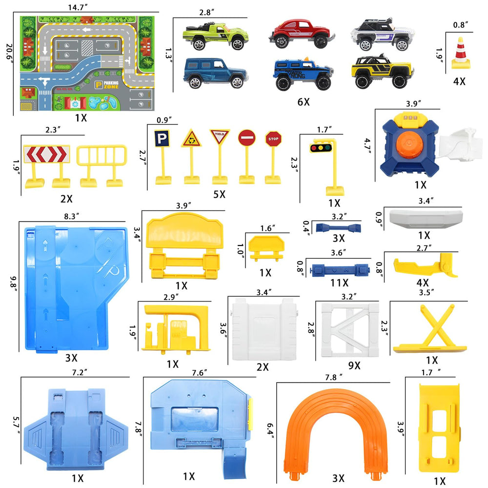 Dollox safe non-toxic materials—durable playset designed for everyday use.