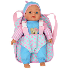 Dolls To Play 13in soft baby doll with lifelike features for nurturing play.
