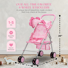 Dolls To Play 3-in-1 seat converts to swing and high chair for flexible play