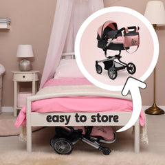 Dolls To Play durable fabric frame supports toddler playtime