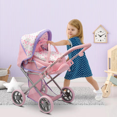 Dolls To Play safety child lock wheels ensure stable, worry-free movement.