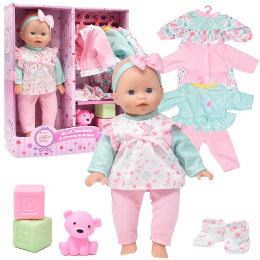 Dolls To Play soft body baby doll 14-inch ready for cozy hugs and imaginative play.