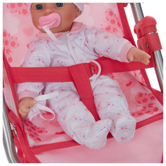 Dolls To Play stroller encourages nurturing play and creative storytelling.
