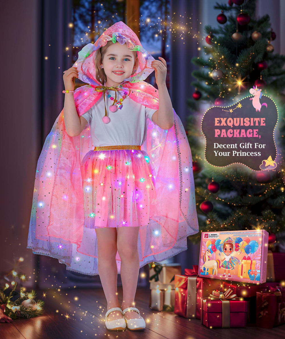 DOLNOW dress-up outfit supports pretend tea parties and party-themed adventures.