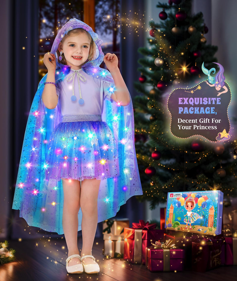 DOLNOW gift box packaging makes a charming birthday surprise for a princess.