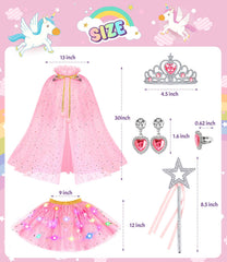 Dolnow girl wearing princess costume enjoying creative pretend play