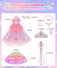 DOLNOW sequins and stars elevate any princess costume look.
