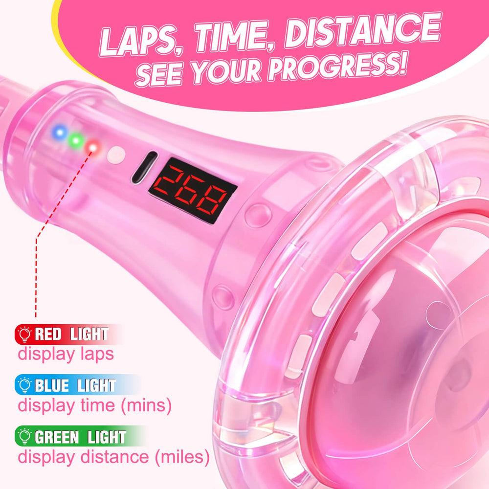 Dolanus skip toy distance display tracks how far kids move.