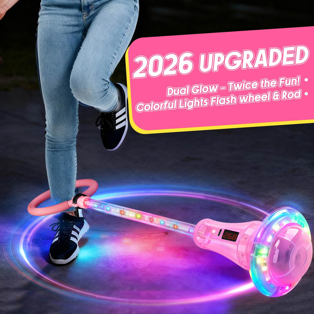 Dolanus skip toy LED time display helps monitor session duration.