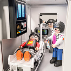 Doloowee ambulance toy truck stretcher storage for organization
