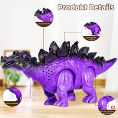 Doloowee Brachiosaurus walking toy encourages active play and spatial awareness.