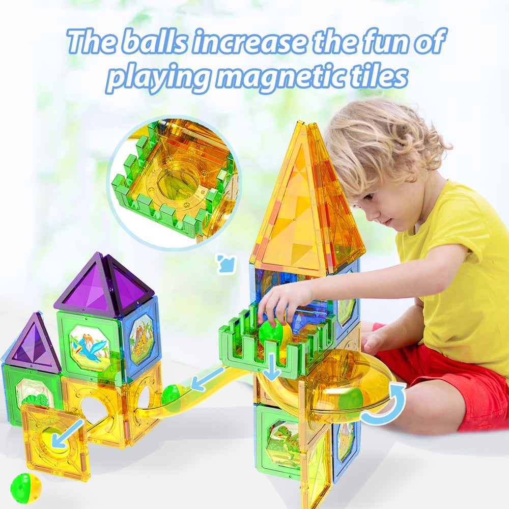 Doloowee Creative-pattern magnets encourage experimentation with shapes and colors.