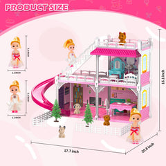 Doloowee DIY dollhouse sparks creativity by rearranging furniture and room layouts.