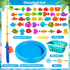 Doloowee two-player bath toy set promotes cooperative play during bath time.