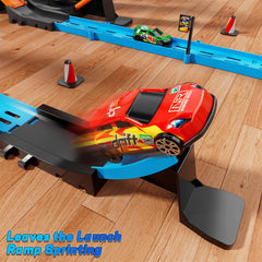 Doloowee modular track pieces layout featuring 56 sections.