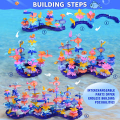 Doloowee Ocean Clownfish: bright pieces encourage color recognition and counting play.