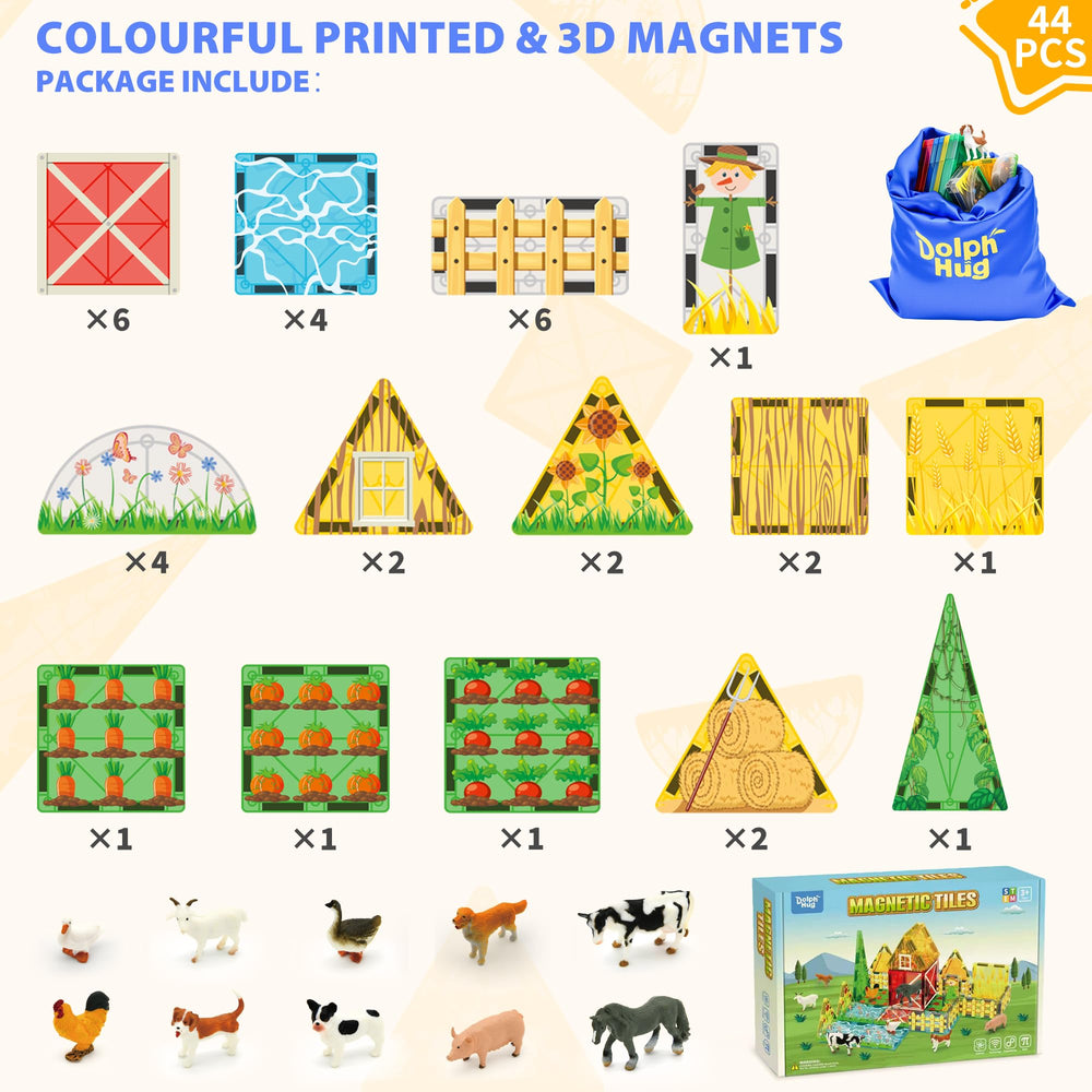 DOLPH HUG Farm Tiles Sunflowers panel highlights color recognition and storytelling.